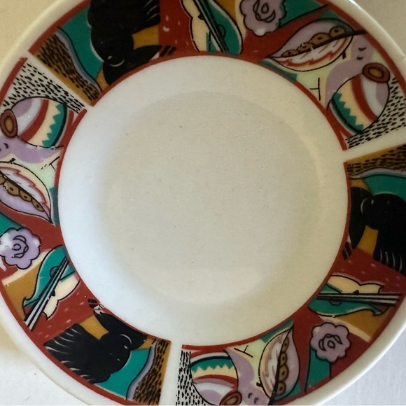 tea cup and saucer set Of 2 - Picture 6 of 8